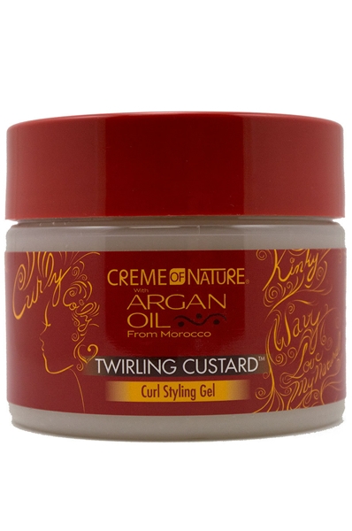 Creme of Nature Argan Oil Twirling Custard 