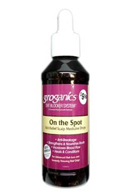 Groganics On the Spot Itch Relief Scalp Medicine Drops